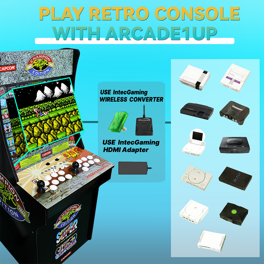 Arcade 1up Cabinet for Switch Console