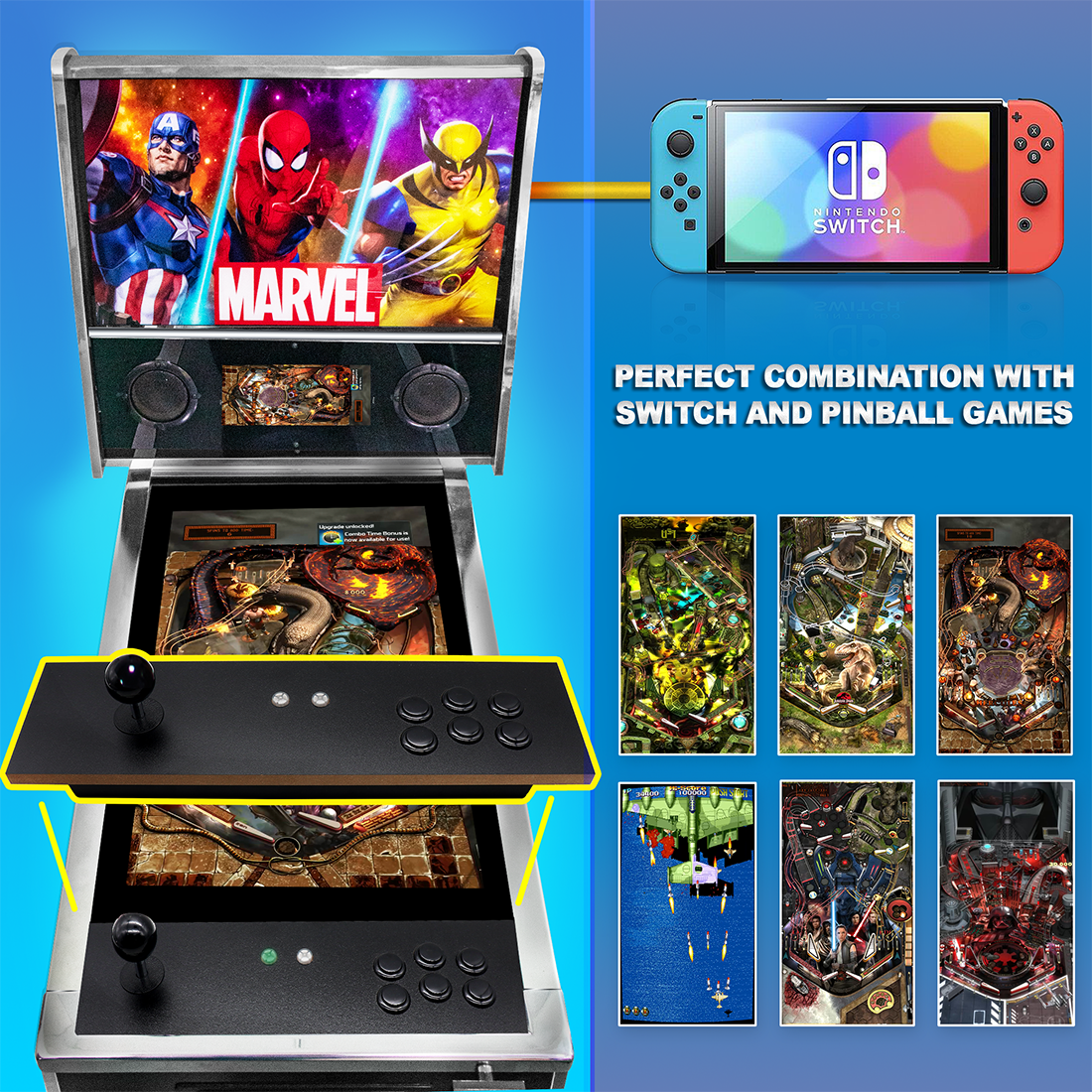 Arcade 1 up Pinball for Switch Console