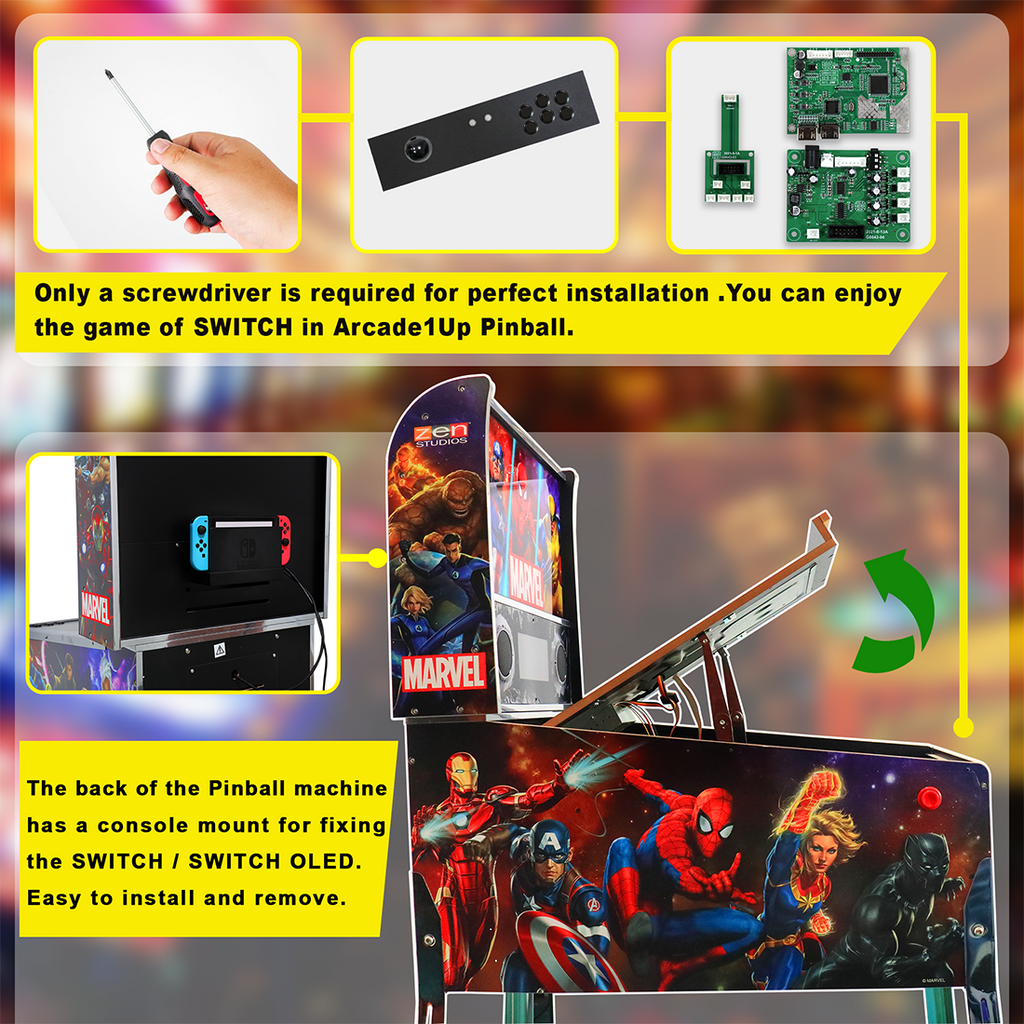 Arcade 1 up Pinball for Switch Console